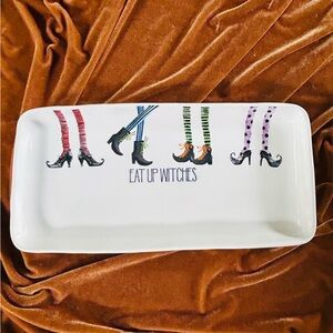 Witch Legs Rectangular Serving Platter